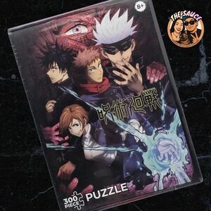 Crunchyroll Jujutsu Kaisen Puzzle 300pc Multi Poster Anime Gojo Yuji Manga Art